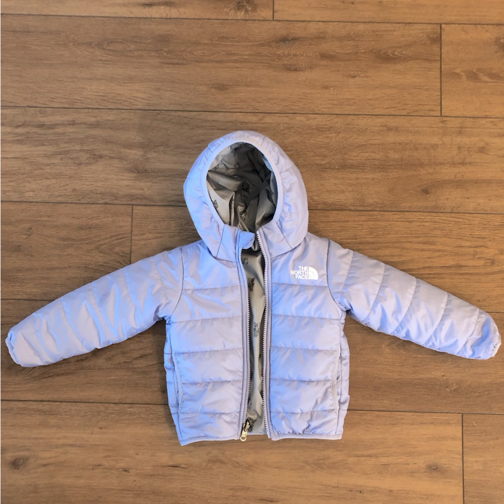 North Face Reversible Toddler Puffer Jacket.